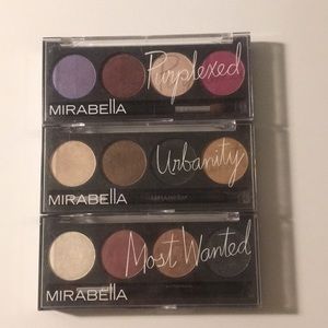 mirabella eyeshadow quads